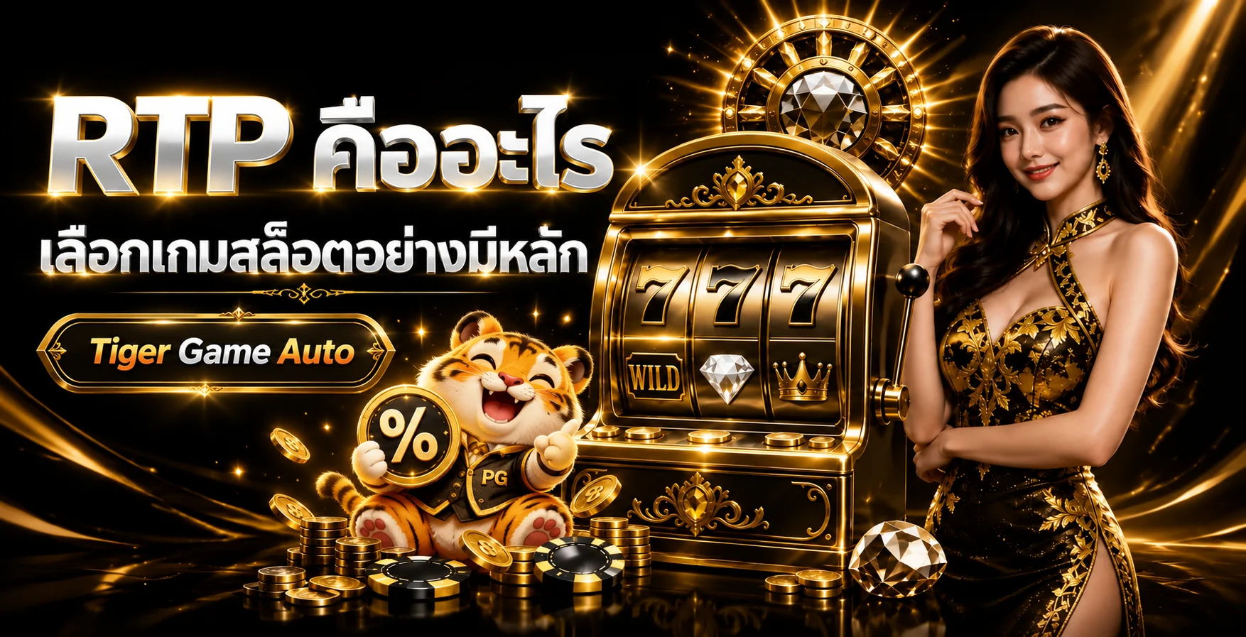 Tiger Game Auto | RTP คืออะไร เลือกสล็อตอย่างมีหลัก